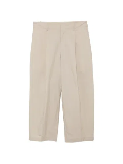 Jnby Tapered Trousers In White