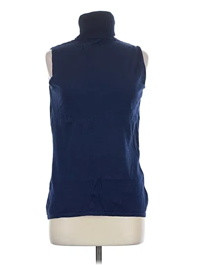 Pre-owned Joan Rivers Sweater Vest In Blue