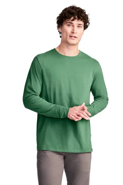 Jockey 100% Cotton Legacy Long Sleeve Crew Neck T-shirt In Multi