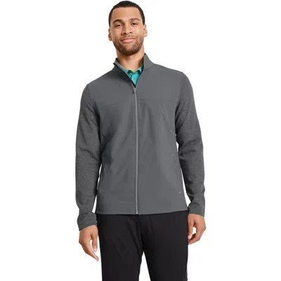 Jockey Everactive Mixed Media Jacket In Gray