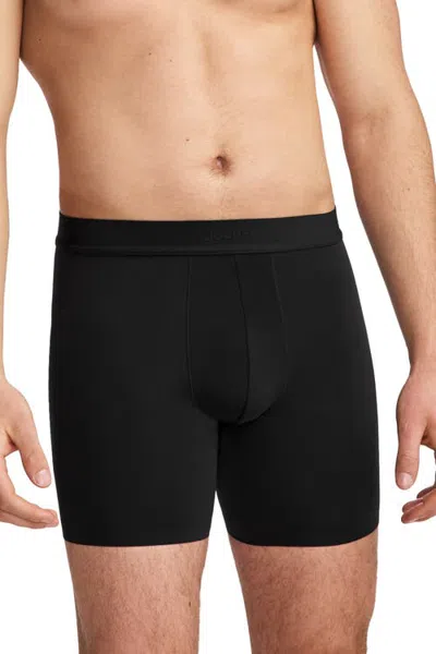 Jockey Phantom Fit 6" Boxer Brief In Black