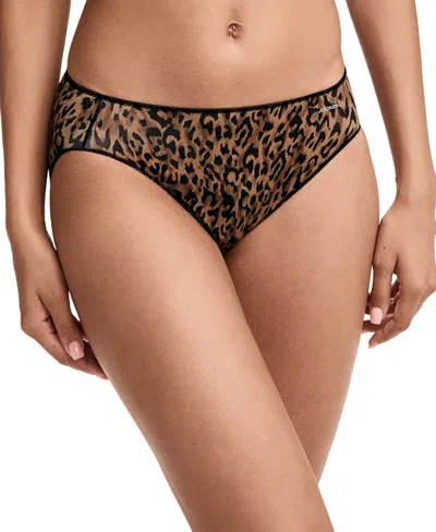Jockey Women's No Panty Line Promise Bikini Underwear 1370 In Animal Print