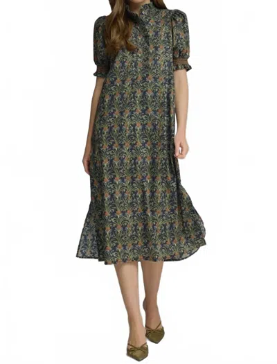 Jodifl Lead The Way Maxi Dress In Black In Green