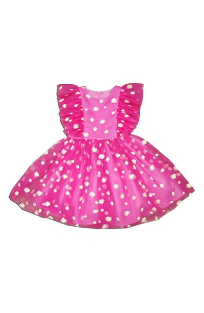 Joe-ella Kids' Daisy Dress In Pink