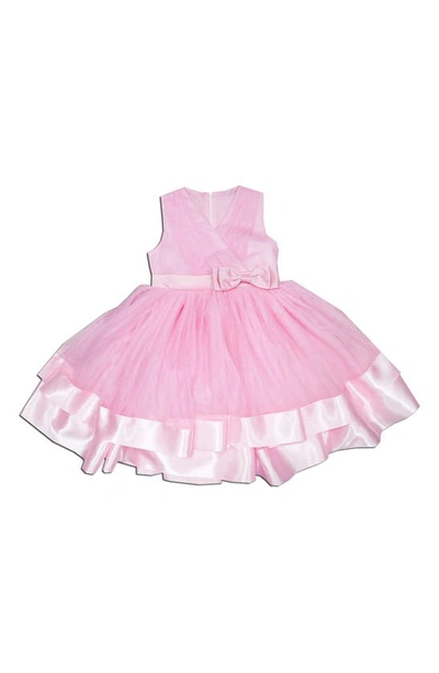 Joe-ella Kids' Little Girl's & Girl's Rosalina Fit & Flare Dress In Pink