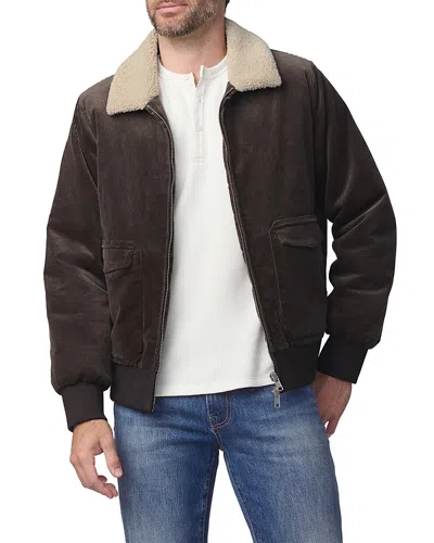 Joe's Jeans Cotton Blend Corduroy Flight Jacket In Multi