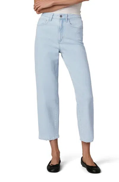 Joe's The Margot High Waist Crop Straight Leg Jeans In Blue