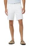 Joe's The Brixton Slim Straight Shorts In Optic White