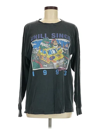 Pre-owned John Galt Long Sleeve T-shirt In Black