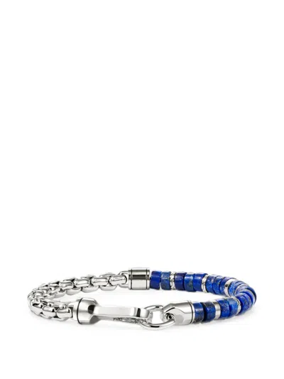 John Hardy Heishi Lapis Lazuli Bracelet In Silver