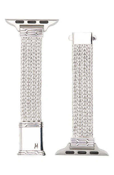 John Hardy Silver Smart Watch Band