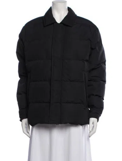 Pre-owned John Varvatos Down Jacket W/ Tags In Black