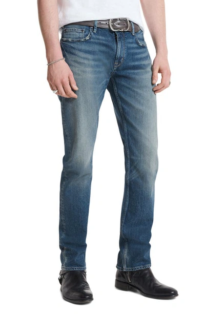 John Varvatos J701 Marco Regular Fit Jeans In Aged Blue