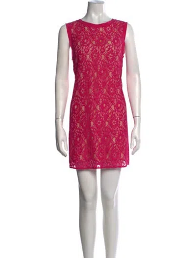 Pre-owned Joie Nylon Mini Dress In Pink