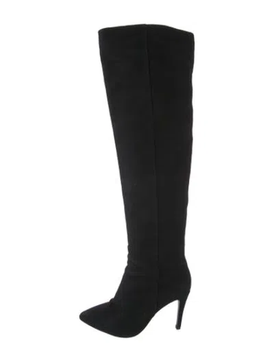 Pre-owned Joie Suede Boots In Black