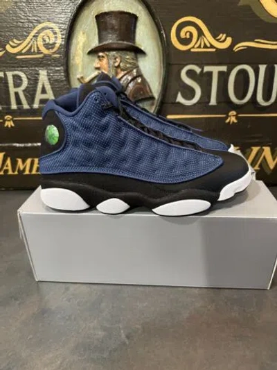 Pre-owned Jordan 13 Navy Size 9 In Blue