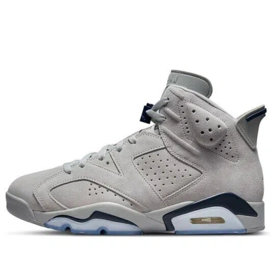 Pre-owned Jordan Air S Retro 6 Georgetown Brand Gray