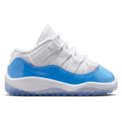 Jordan Kids' Boys  Retro 11 Low In White/blue/black