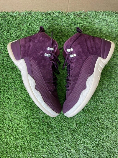 Pre-owned Jordan Brand 12 Bordeaux Size 10.5 Used Shoes