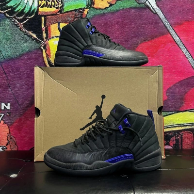 Pre-owned Jordan Brand Air Jordan 12's “dark Concord” Size 10.5” Shoes In Black