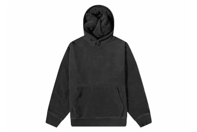 Pre-owned Jordan Essential Fleece Winter Hoodie Pure Black
