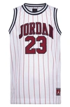 Jordan Kids'  23 Basketball Jersey In White