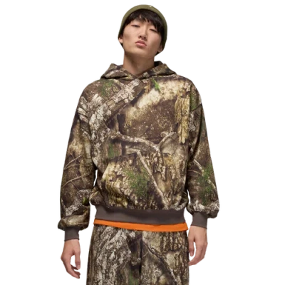 Jordan Mens  Flight Chi Rlt Jacket In Medium Olive/sail