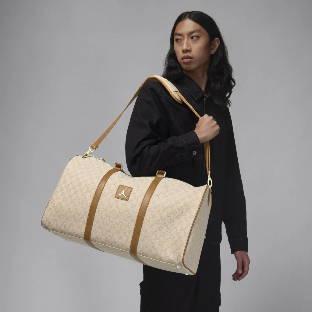 Jordan Monogram Duffle Bag (40l) In White | ModeSens