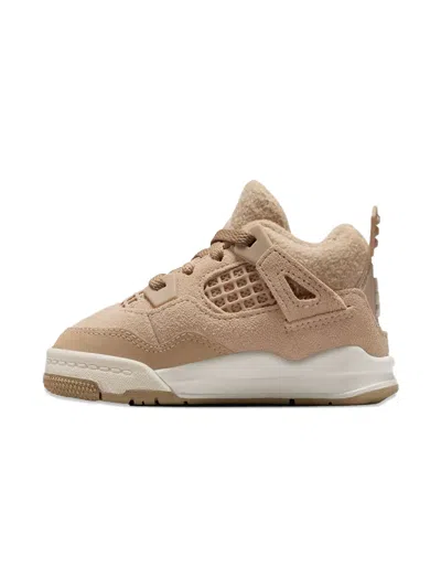 Jordan Babies' Retro Lace-up Fastening Sneakers In Neutral