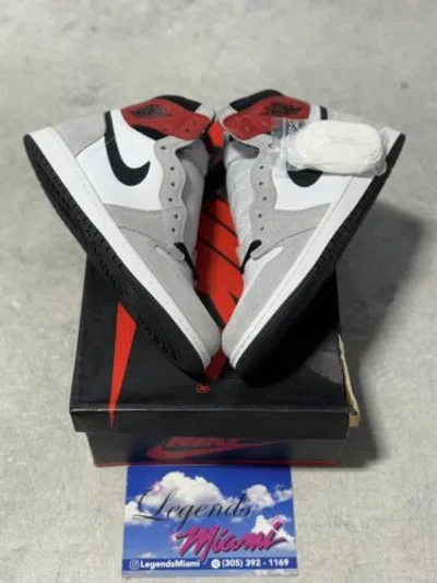 Pre-owned Jordan Size 12 -  1 Retro High Og Smoke Gray 2020