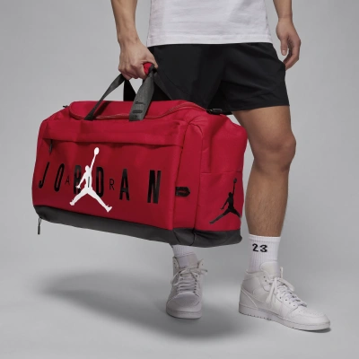 Jordan Velocity Duffle Bag (69l) In Red