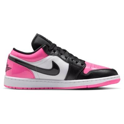 Jordan Womens  Aj 1 Low In Black/white/pinksicle