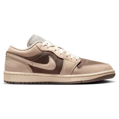 Jordan Womens  Aj 1 Low Se In Enigma Stone/oatmeal/pale Ivory