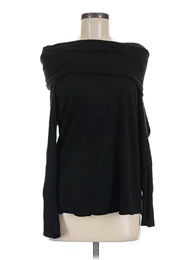 Pre-owned Joseph A Cardigan Sweater In Black