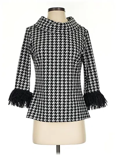 Pre-owned Joseph Ribkoff Pullover Sweater In Black