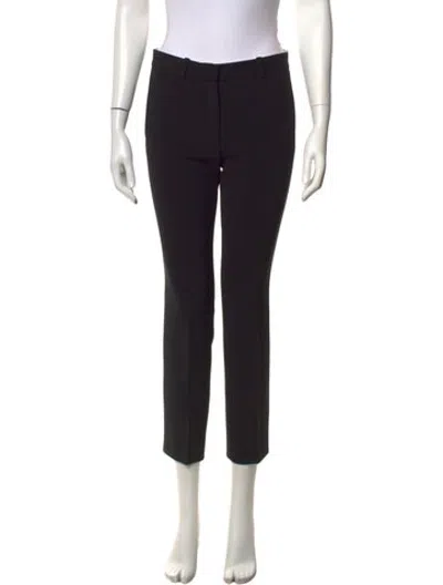 Pre-owned Joseph Straight Leg Pants In Black