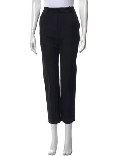 Pre-owned Joseph Straight Leg Pants In Black