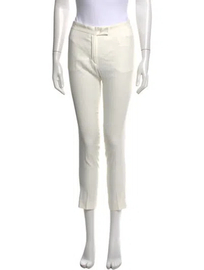 Pre-owned Joseph Straight Leg Pants In Neutrals