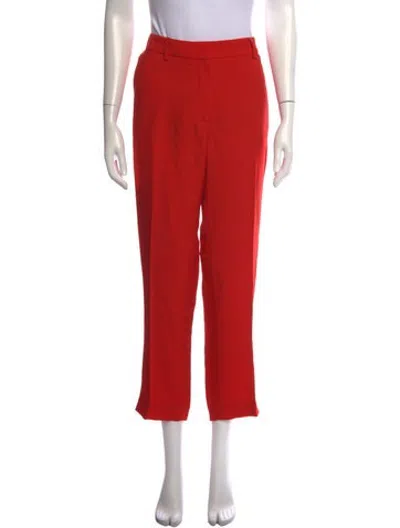 Pre-owned Joseph Straight Leg Pants In Orange