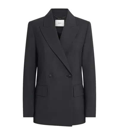 Joseph Stretch-wool Dana Blazer In Gray
