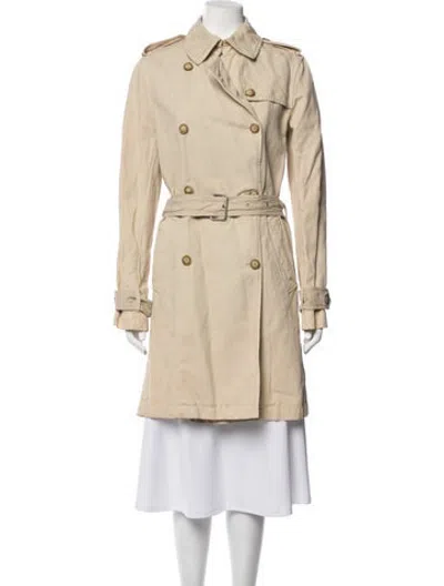 Pre-owned Joseph Trench Coat In Neutrals