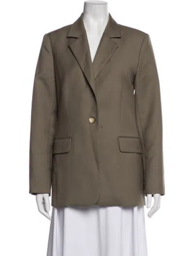 Pre-owned Joseph Virgin Wool Blazer In Neutrals