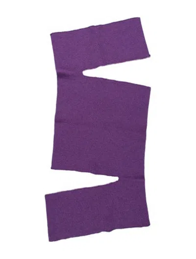 Pre-owned Joseph Wool Scarf In Purple