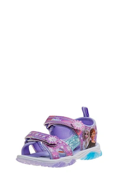 Josmo Kids' Frozen Sandal In Lilac Blue