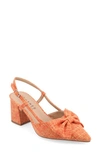 Journee Collection Tailynn Slingback Pump In Orange