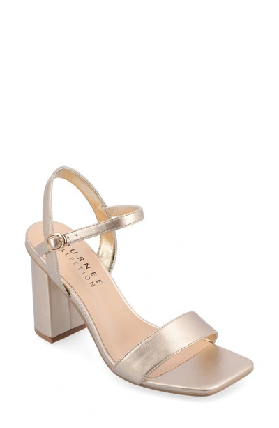 Journee Collection Tru Comfort Foam Tivona Sandal In Gold