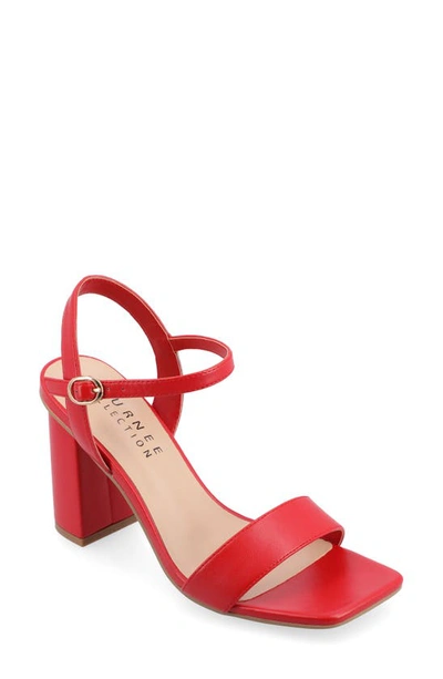 Journee Collection Tru Comfort Foam Tivona Sandal In Red