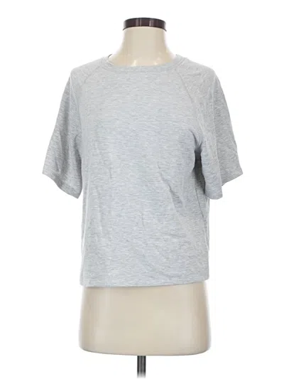 Pre-owned Joyspun Short Sleeve T-shirt In Gray