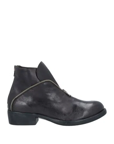 Jp/david Woman Ankle Boots Black Size 10 Soft Leather