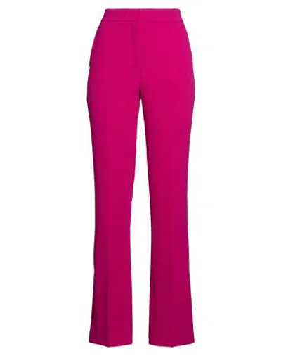 Jucca Woman Pants Fuchsia Size 8 Polyester In Pink